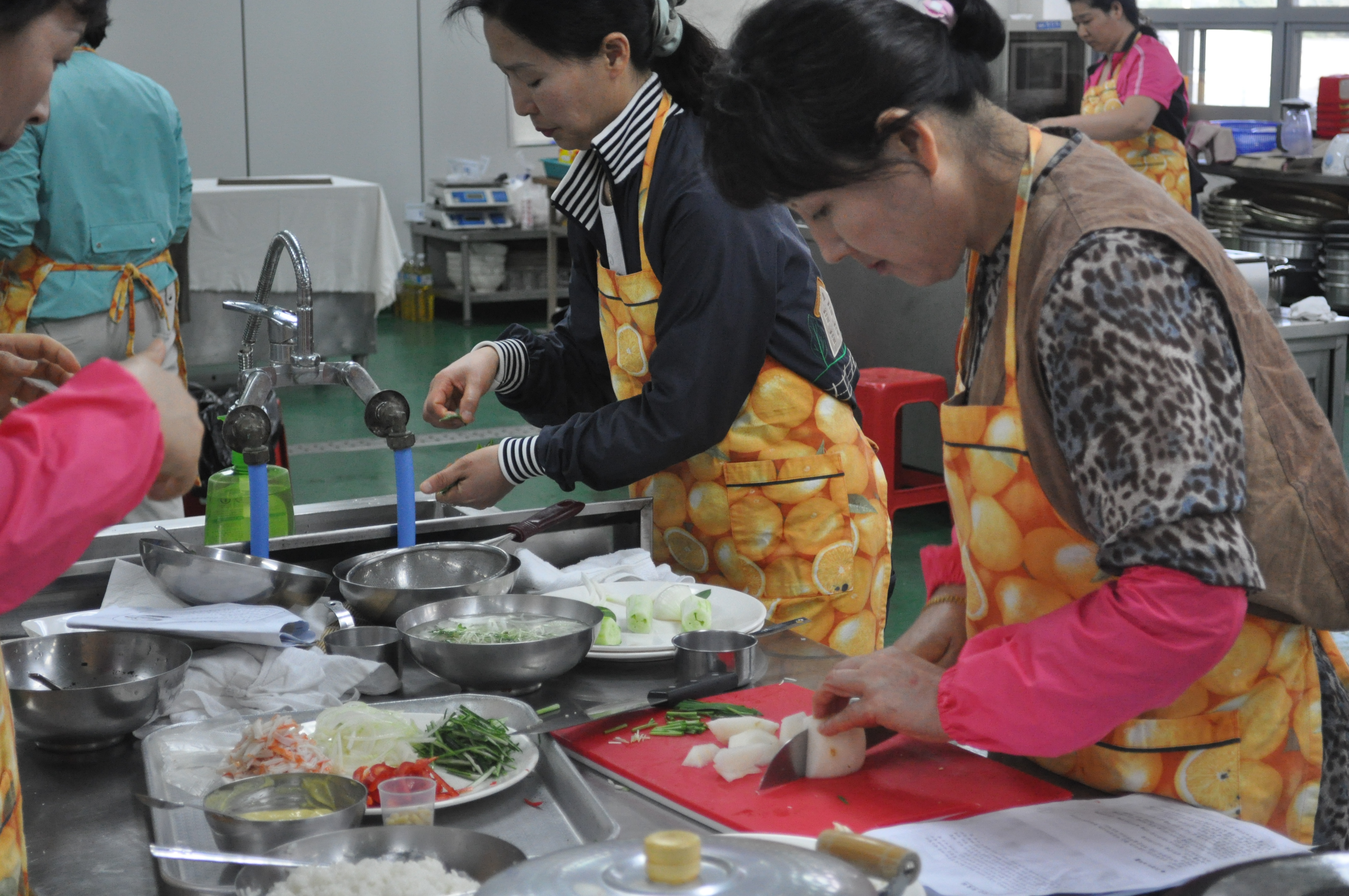 [농촌자원] 녹차음식 교육 3차수